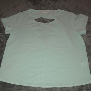 Turquoise Top